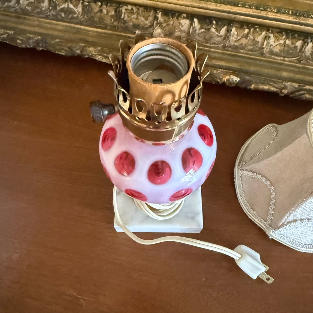 Fenton polka dot mini lamp - Picture 3 of 6